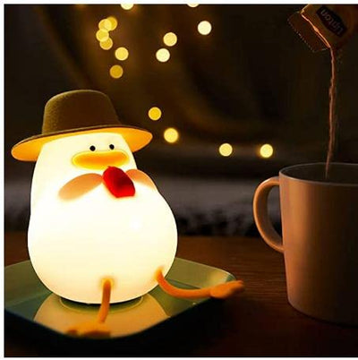 BAIBI WISE Night Light for Kids,Cute Silicone Nursery Slug Lamp for Baby and Toddler,Animal NightLight for Boys and Girls,Fun Squishy Night Lamp for Bedroom,Kawaii Bedside Lamp for Kids Room