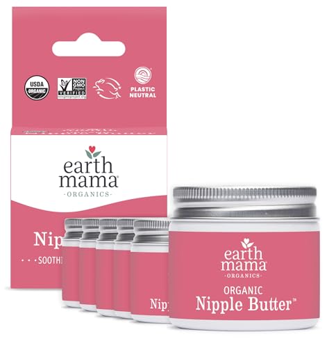 BAIBI WISE Organic Nipple Butter™ | Nipple Cream Safe for Breastfeeding | Postpartum Essentials for Nursing | Non Lanolin Nipple Cream, 2-Fluid Ounce