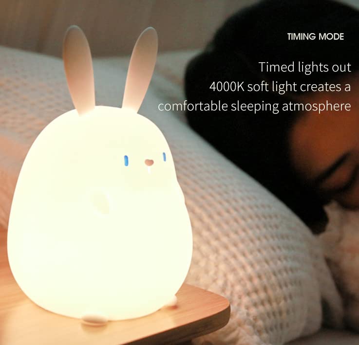 BAIBI WISE Night Light for Kids,Cute Silicone Nursery Slug Lamp for Baby and Toddler,Animal NightLight for Boys and Girls,Fun Squishy Night Lamp for Bedroom,Kawaii Bedside Lamp for Kids Room