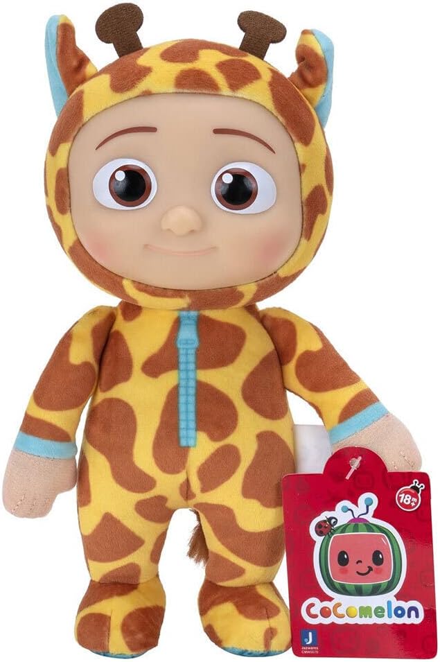 Baibi Wise by CoComelon JJ Giraffe 8-Inch Doll Plush