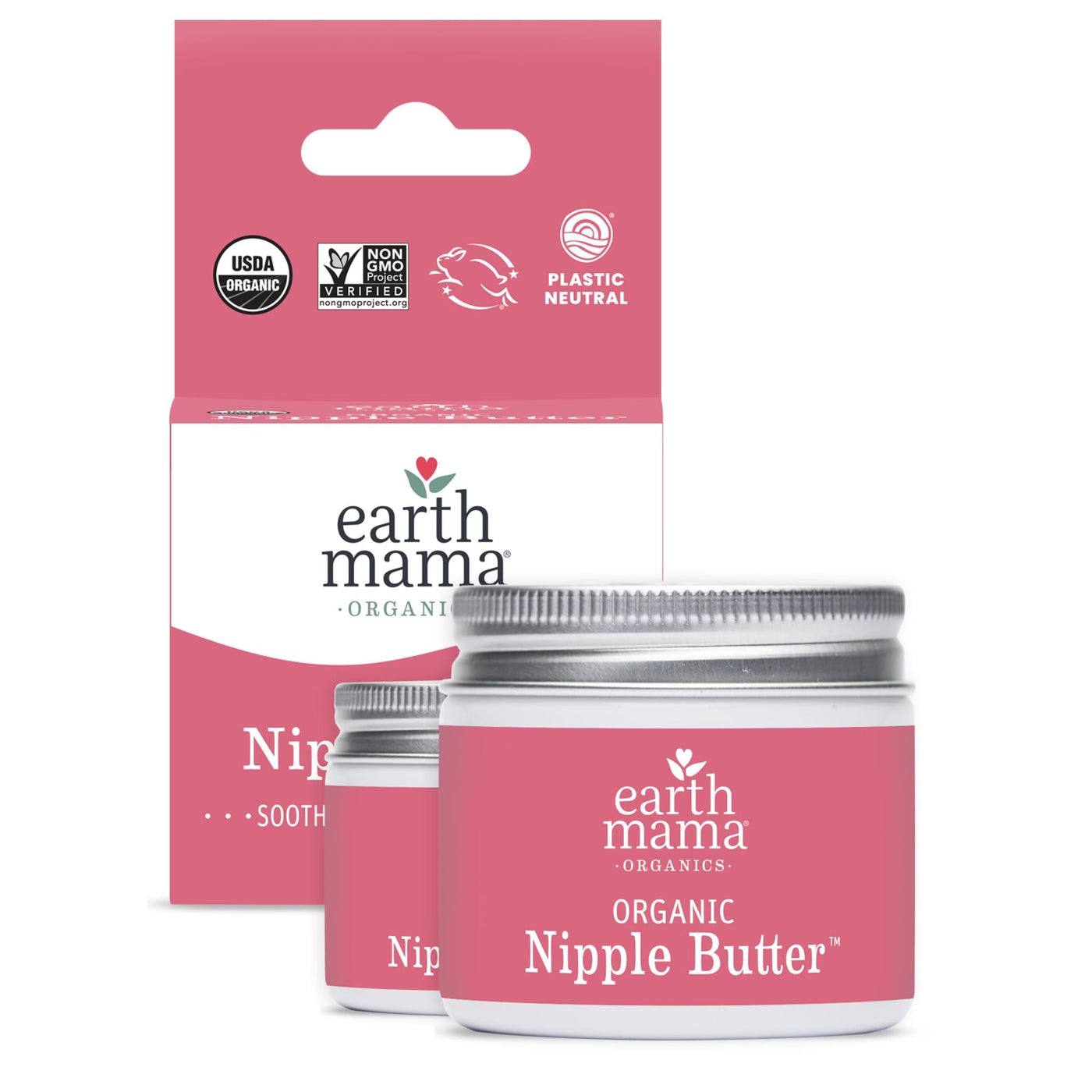 BAIBI WISE Organic Nipple Butter™ | Nipple Cream Safe for Breastfeeding | Postpartum Essentials for Nursing | Non Lanolin Nipple Cream, 2-Fluid Ounce