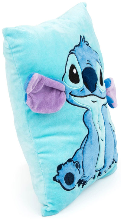 Baibi Wise Jay Franco by CoComelon JJ 3D Snuggle Plush Pillow - Super Soft Blue Pillow - Measures 15 Inches