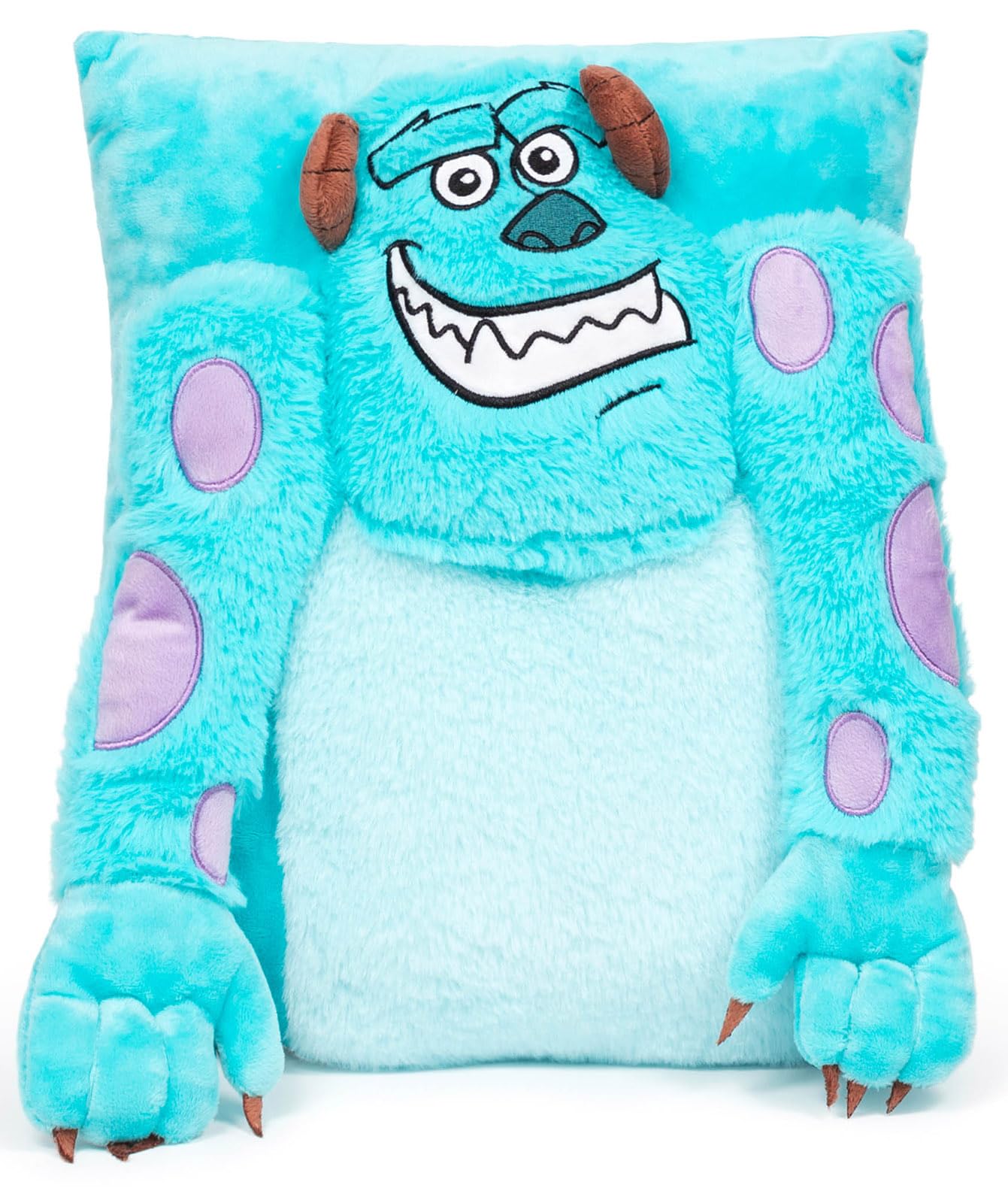 Baibi Wise Jay Franco by CoComelon JJ 3D Snuggle Plush Pillow - Super Soft Blue Pillow - Measures 15 Inches