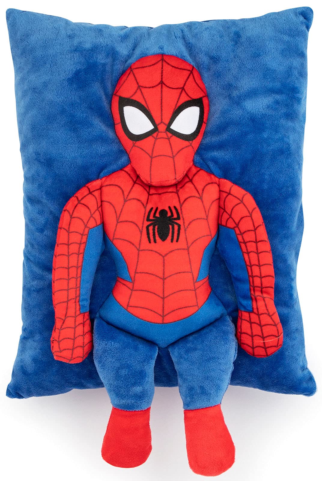 Baibi Wise Jay Franco by CoComelon JJ 3D Snuggle Plush Pillow - Super Soft Blue Pillow - Measures 15 Inches