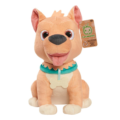 Baibi Wise Just Play by Cocomelon 100% Recycled Materials Bingo Plush Stuffed Animal, Dog, Officially Licensed Kids Toys for Ages 18 Month