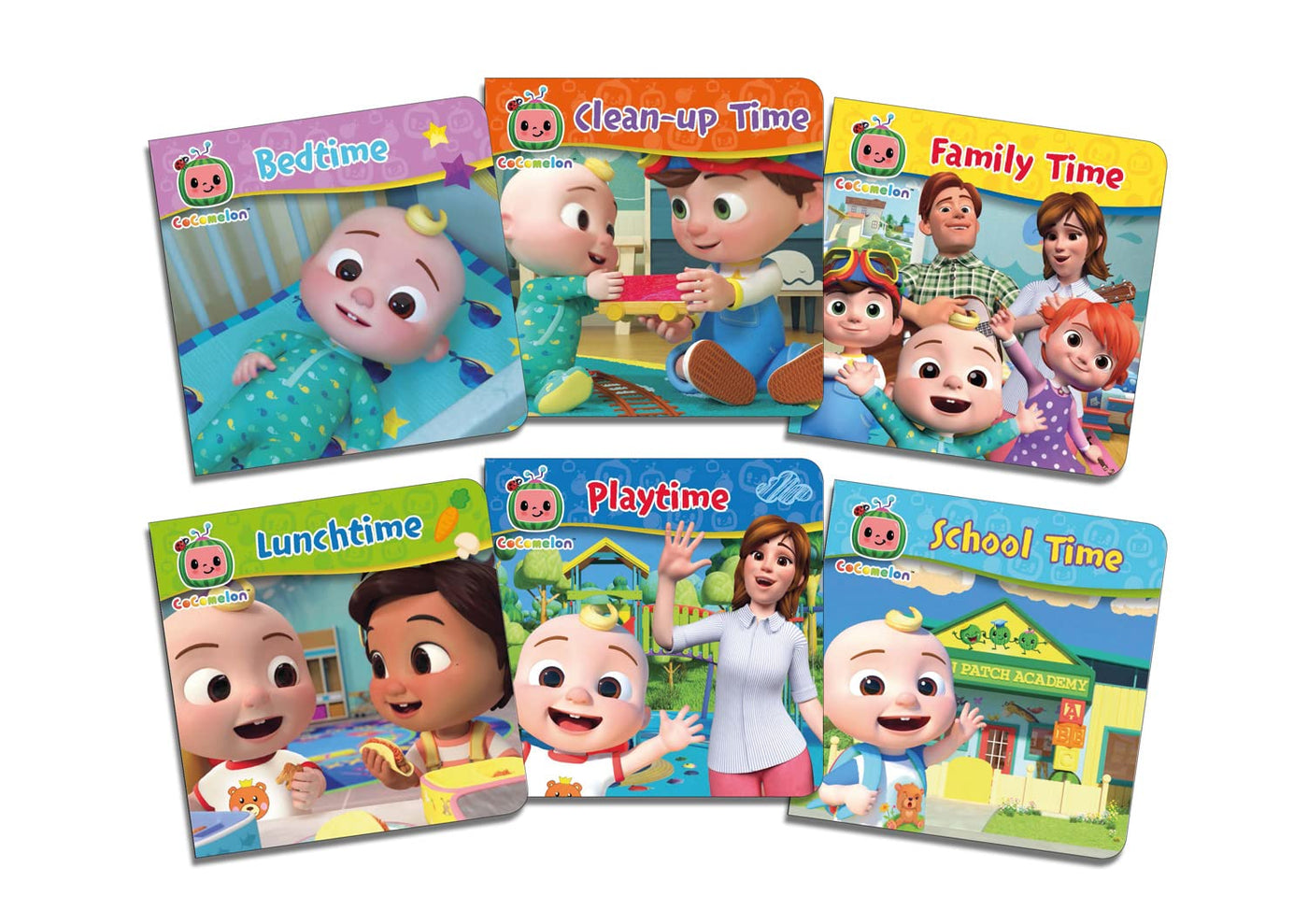 Baibi Wise Official CoComelon Pocket Library: 6 little books about JJ, his family and friends – perfect for pre-schoolers!