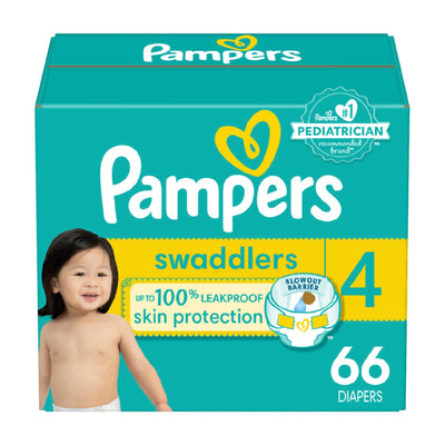 BAIBI WISE Pampers Baby Diapers - Swaddlers - To  Size-8 Multiple Count, Ultra Absorbent Disposable Infant Diaper