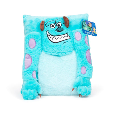 Baibi Wise Jay Franco by CoComelon JJ 3D Snuggle Plush Pillow - Super Soft Blue Pillow - Measures 15 Inches