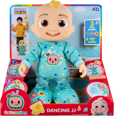 BAIBI WISE by CoComelon Dancing JJ Feature Doll - Learn to Dance with Lights, Sounds, Songs, Freeze Dance, and More Move Groove 14” Toys for Babies, Toddlers, Preschoolers