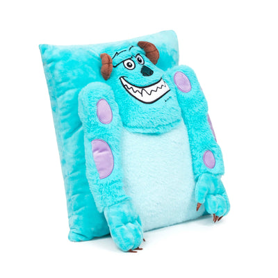 Baibi Wise Jay Franco by CoComelon JJ 3D Snuggle Plush Pillow - Super Soft Blue Pillow - Measures 15 Inches