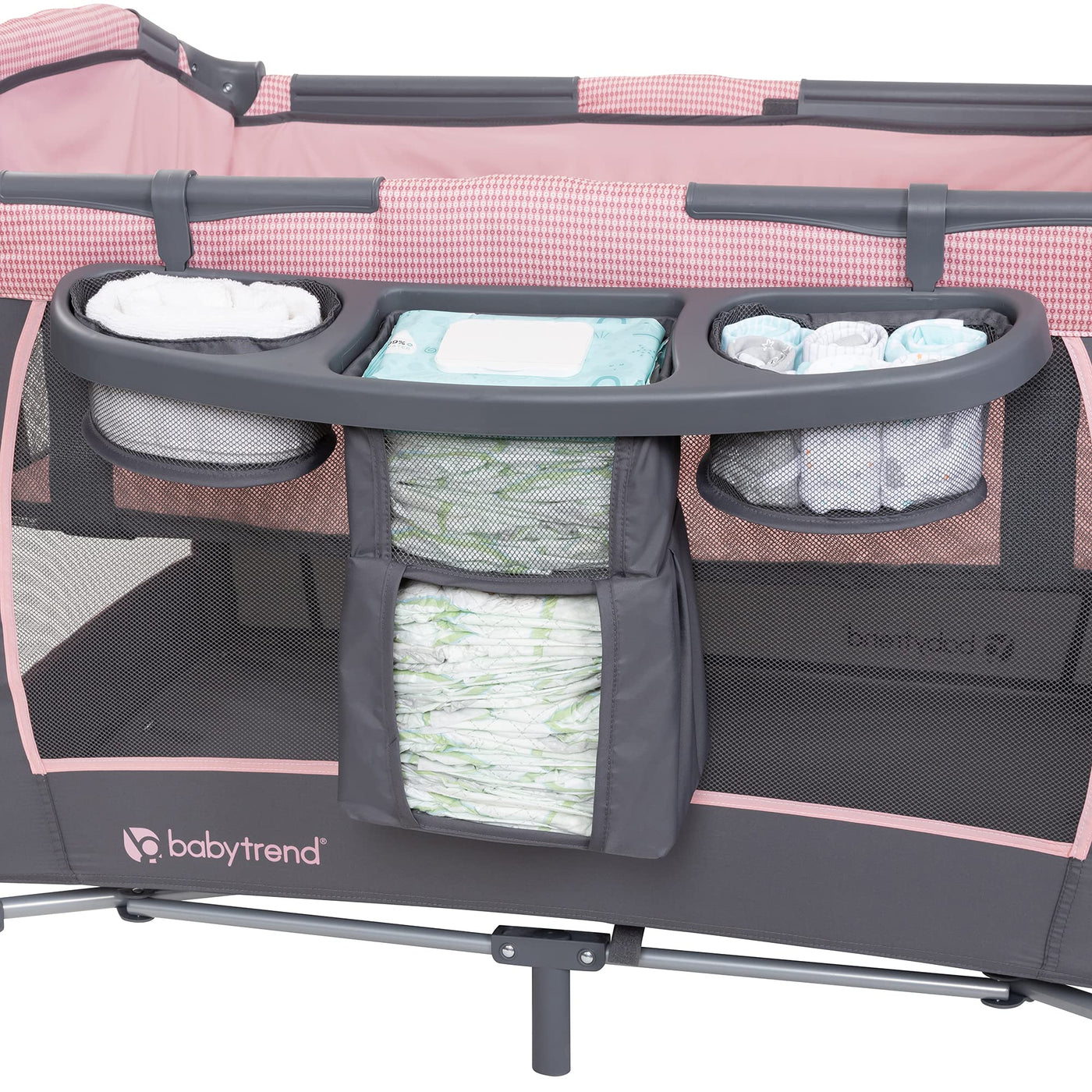 Baibi Wise Retreat Nursery Center® Playard, Hint of Mint